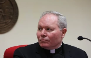 Then-Archbishop Edward Burns of Anchorage-Juneau, 2015 Catholic News Agency